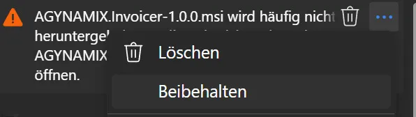 Klicken Sie auf 'Trotzdem ausführen'
